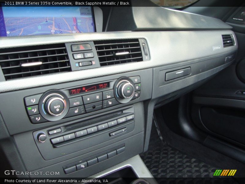 Black Sapphire Metallic / Black 2011 BMW 3 Series 335is Convertible