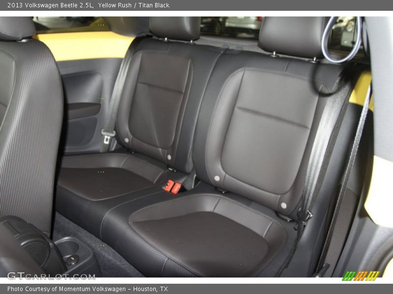 Yellow Rush / Titan Black 2013 Volkswagen Beetle 2.5L