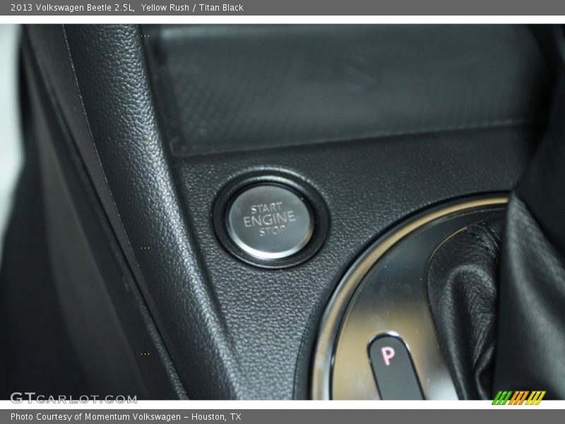 Yellow Rush / Titan Black 2013 Volkswagen Beetle 2.5L