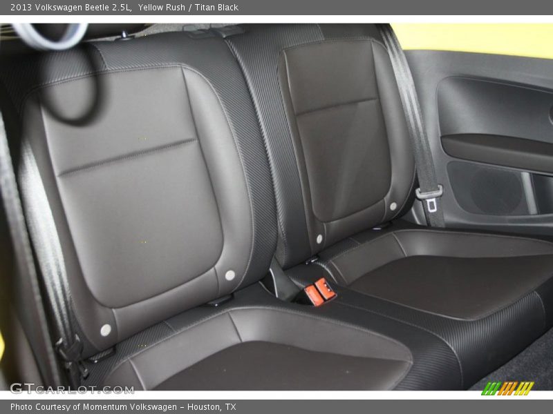 Yellow Rush / Titan Black 2013 Volkswagen Beetle 2.5L