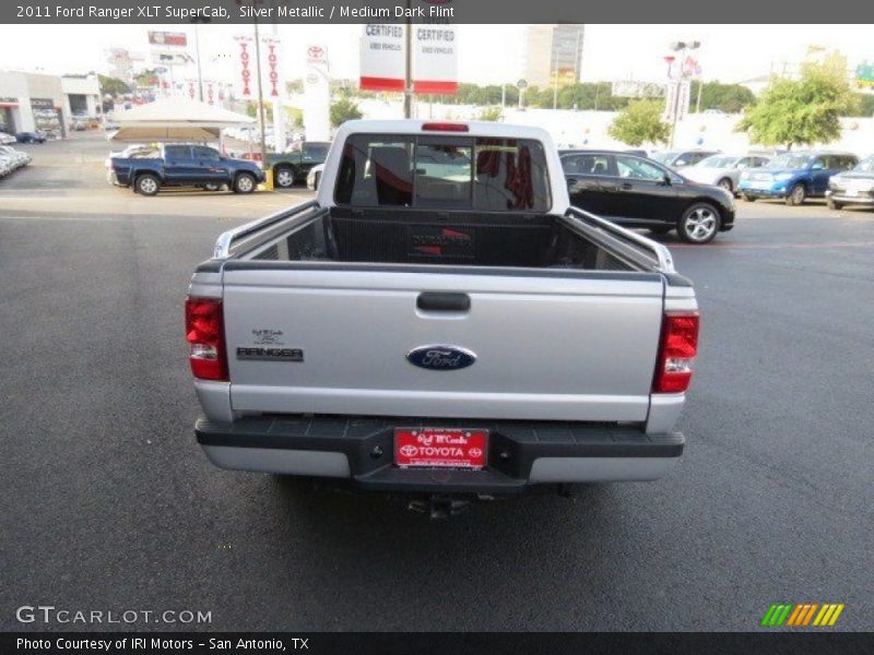 Silver Metallic / Medium Dark Flint 2011 Ford Ranger XLT SuperCab