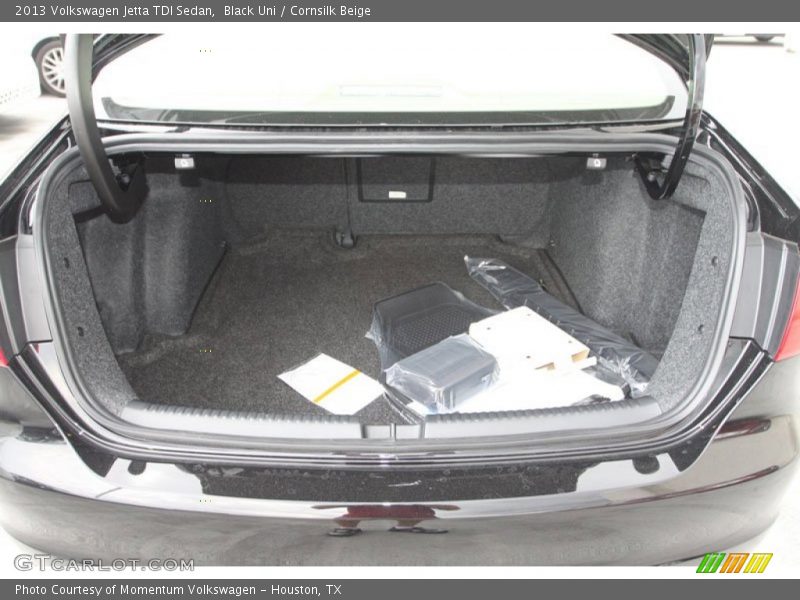 Black Uni / Cornsilk Beige 2013 Volkswagen Jetta TDI Sedan