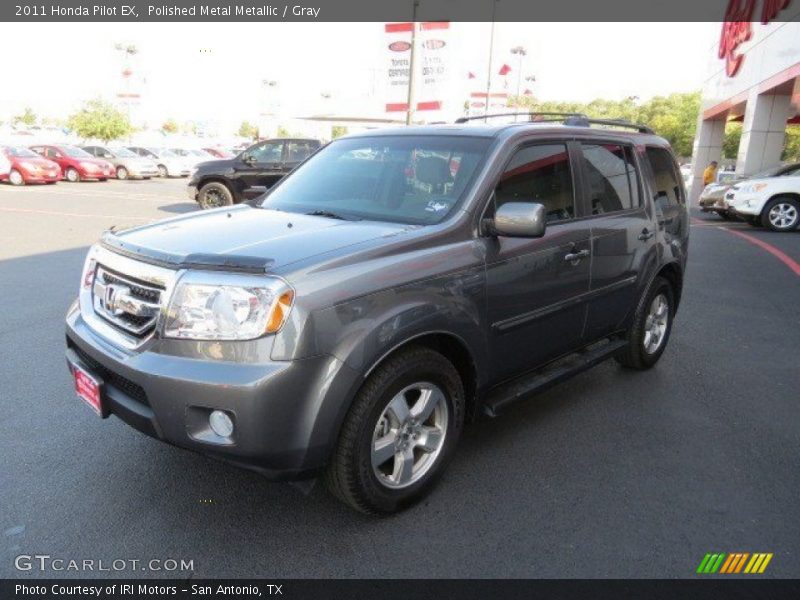 Polished Metal Metallic / Gray 2011 Honda Pilot EX