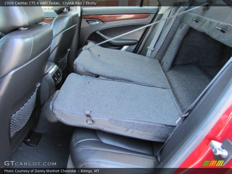 Crystal Red / Ebony 2009 Cadillac CTS 4 AWD Sedan