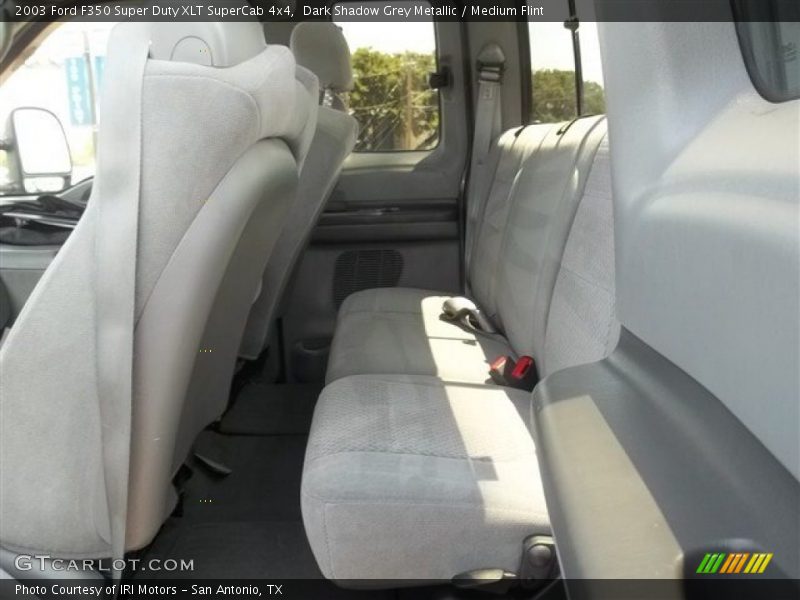 Dark Shadow Grey Metallic / Medium Flint 2003 Ford F350 Super Duty XLT SuperCab 4x4