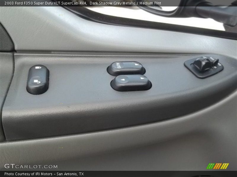 Dark Shadow Grey Metallic / Medium Flint 2003 Ford F350 Super Duty XLT SuperCab 4x4