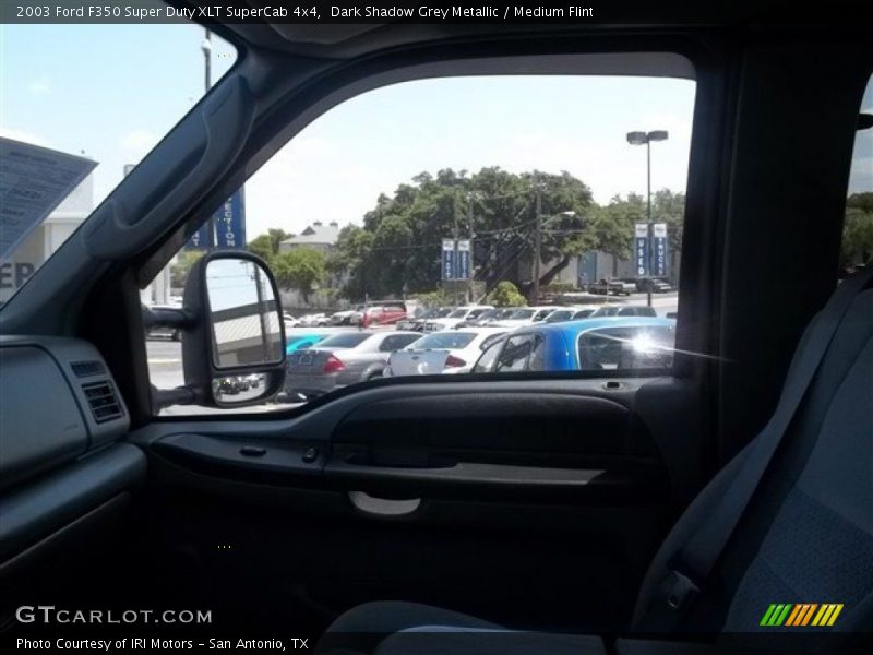 Dark Shadow Grey Metallic / Medium Flint 2003 Ford F350 Super Duty XLT SuperCab 4x4