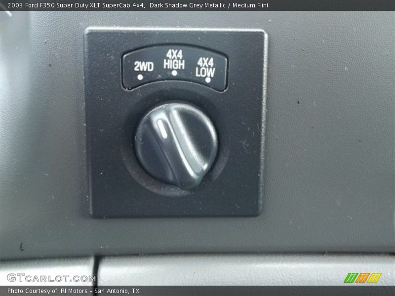 Dark Shadow Grey Metallic / Medium Flint 2003 Ford F350 Super Duty XLT SuperCab 4x4