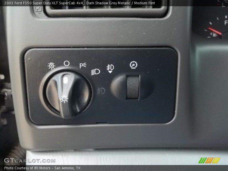 Dark Shadow Grey Metallic / Medium Flint 2003 Ford F350 Super Duty XLT SuperCab 4x4