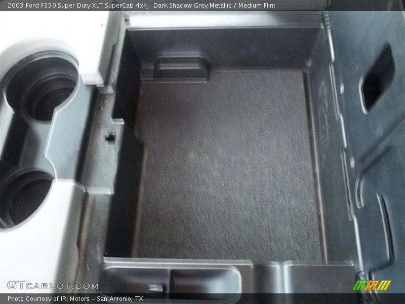 Dark Shadow Grey Metallic / Medium Flint 2003 Ford F350 Super Duty XLT SuperCab 4x4
