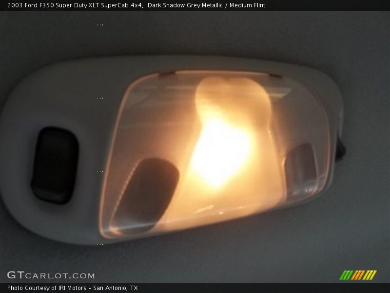 Dark Shadow Grey Metallic / Medium Flint 2003 Ford F350 Super Duty XLT SuperCab 4x4