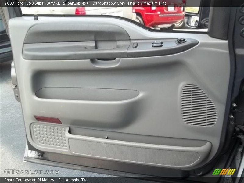 Dark Shadow Grey Metallic / Medium Flint 2003 Ford F350 Super Duty XLT SuperCab 4x4