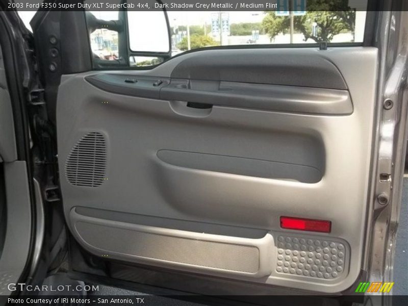 Dark Shadow Grey Metallic / Medium Flint 2003 Ford F350 Super Duty XLT SuperCab 4x4