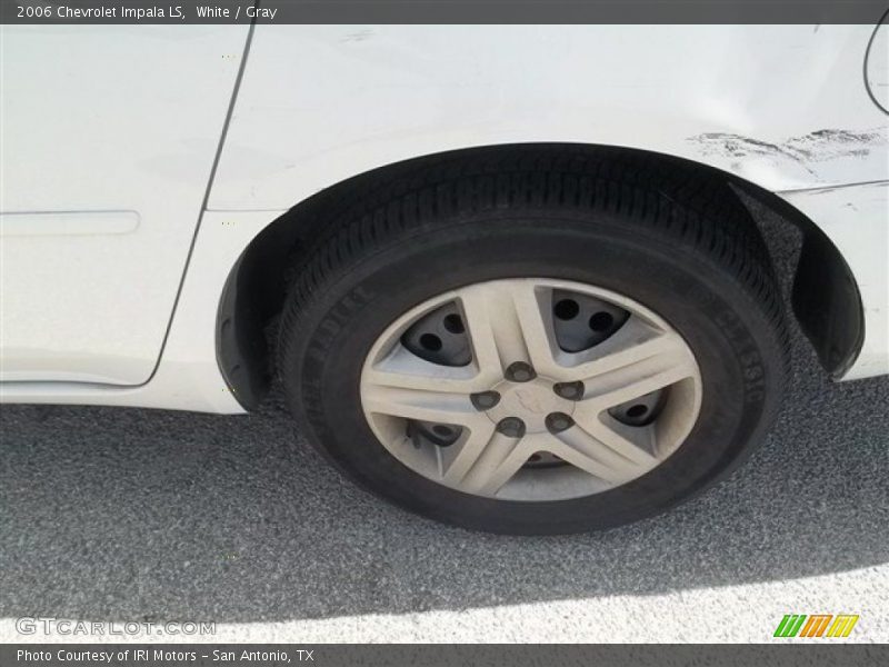 White / Gray 2006 Chevrolet Impala LS