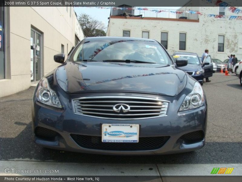 Blue Slate Metallic / Graphite 2008 Infiniti G 37 S Sport Coupe