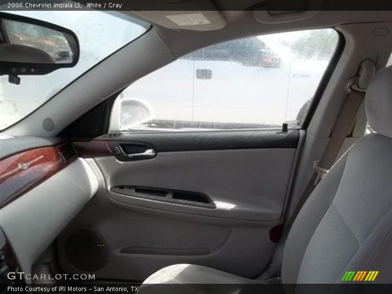 White / Gray 2006 Chevrolet Impala LS