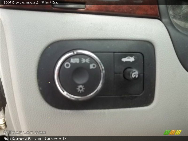 White / Gray 2006 Chevrolet Impala LS