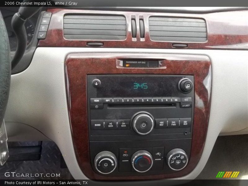 White / Gray 2006 Chevrolet Impala LS
