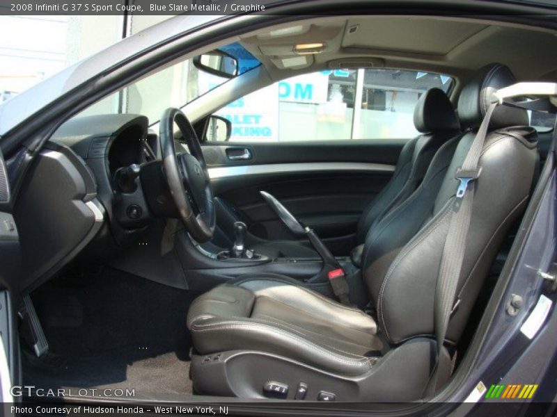  2008 G 37 S Sport Coupe Graphite Interior