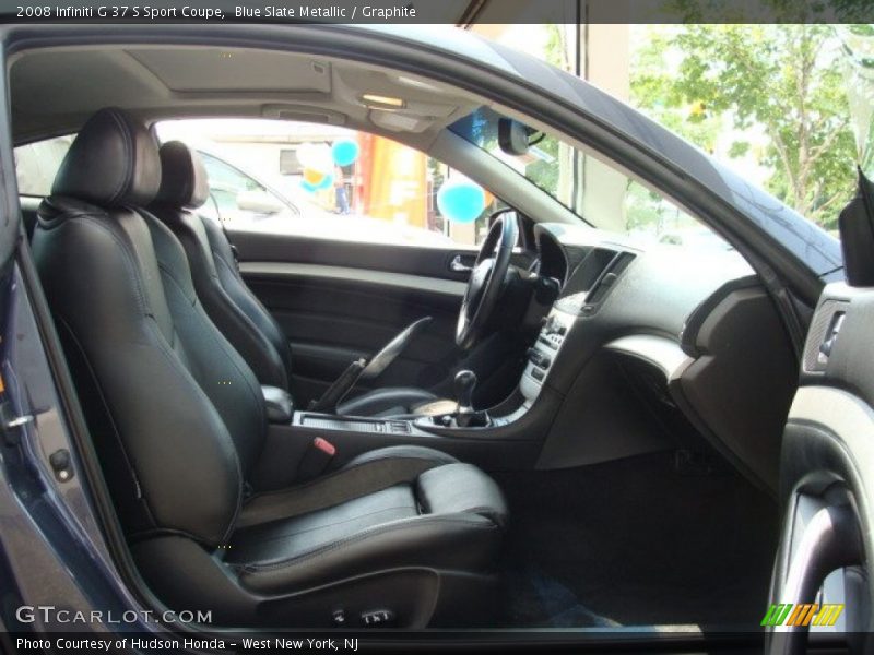 Blue Slate Metallic / Graphite 2008 Infiniti G 37 S Sport Coupe