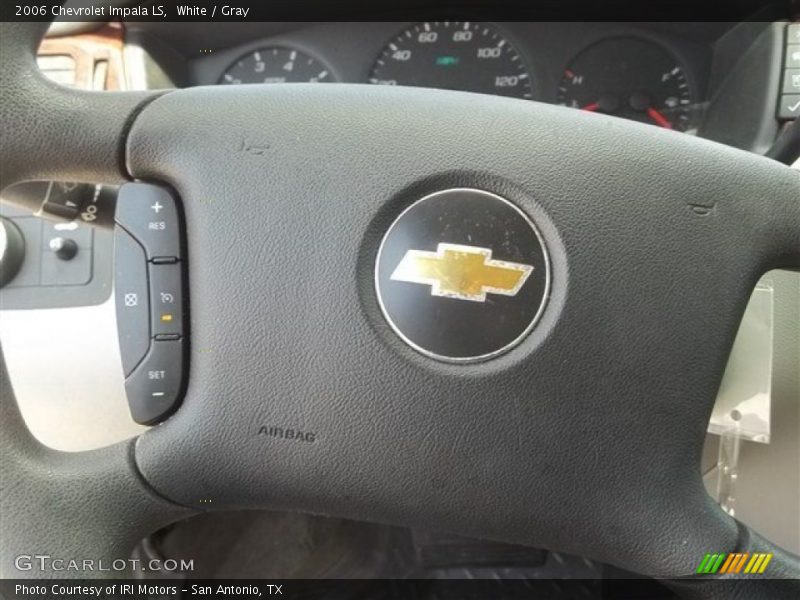 White / Gray 2006 Chevrolet Impala LS
