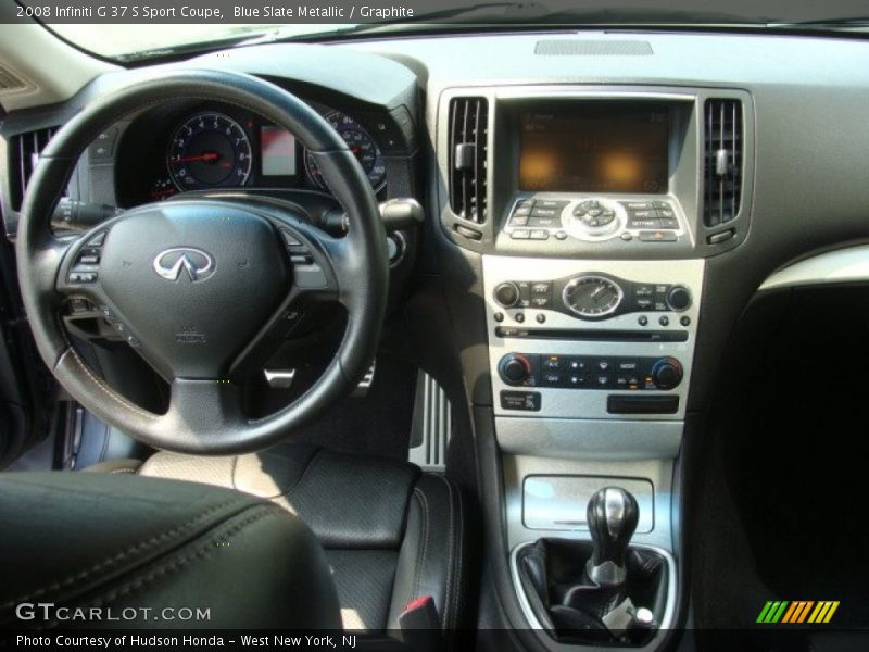 Blue Slate Metallic / Graphite 2008 Infiniti G 37 S Sport Coupe