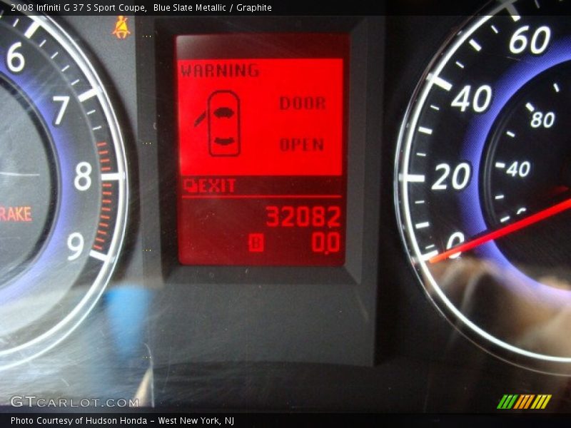 Blue Slate Metallic / Graphite 2008 Infiniti G 37 S Sport Coupe