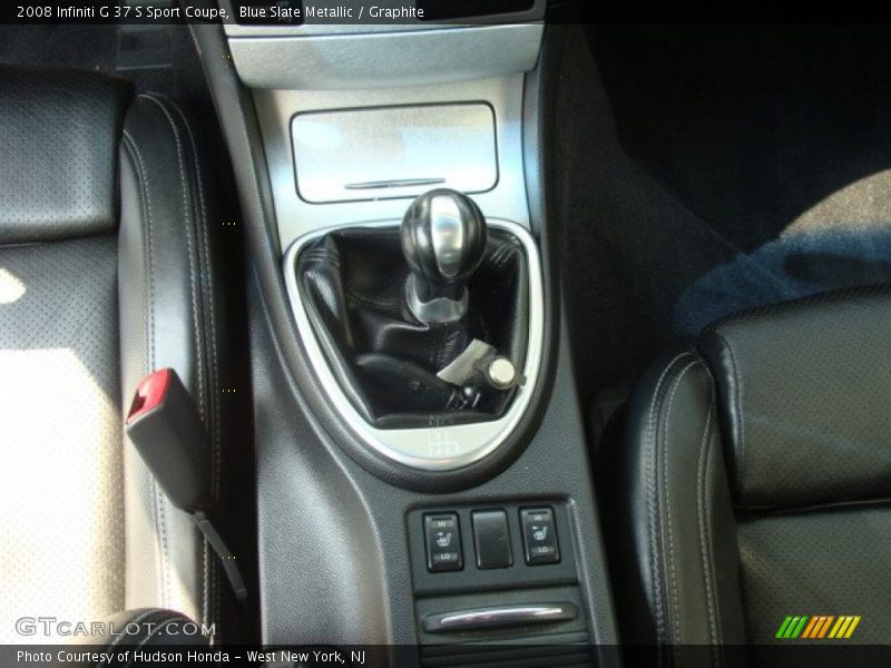 2008 G 37 S Sport Coupe 6 Speed Manual Shifter