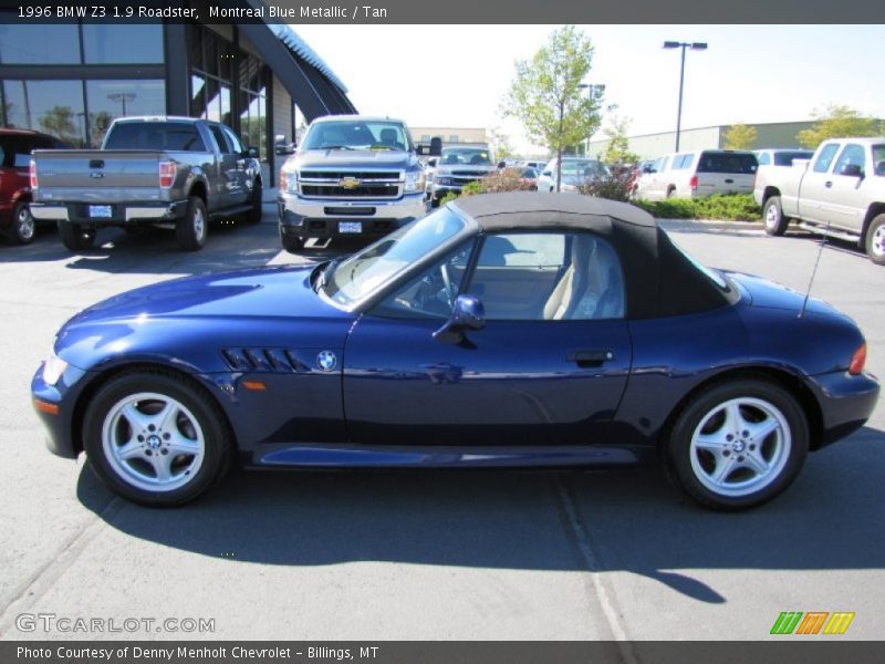  1996 Z3 1.9 Roadster Montreal Blue Metallic