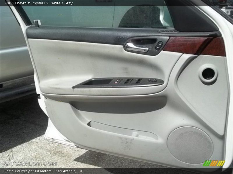 White / Gray 2006 Chevrolet Impala LS
