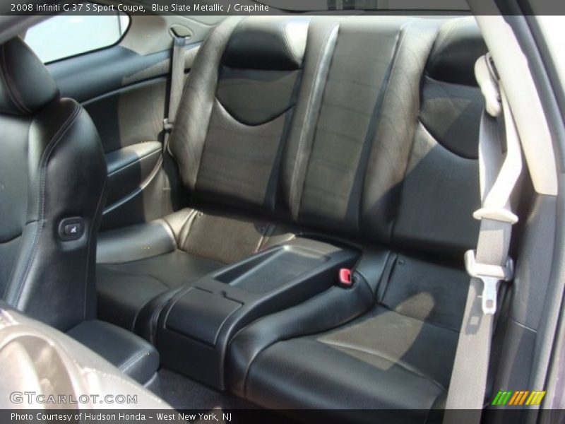 Rear Seat of 2008 G 37 S Sport Coupe