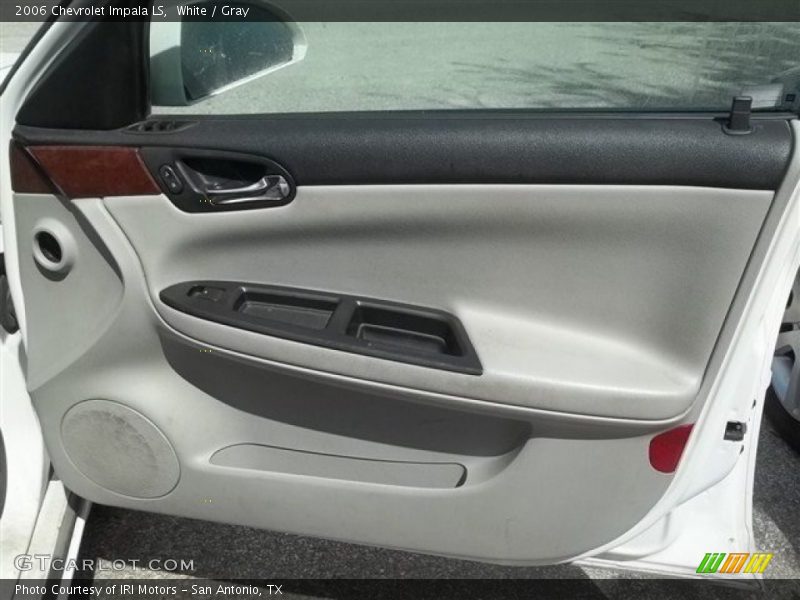 White / Gray 2006 Chevrolet Impala LS