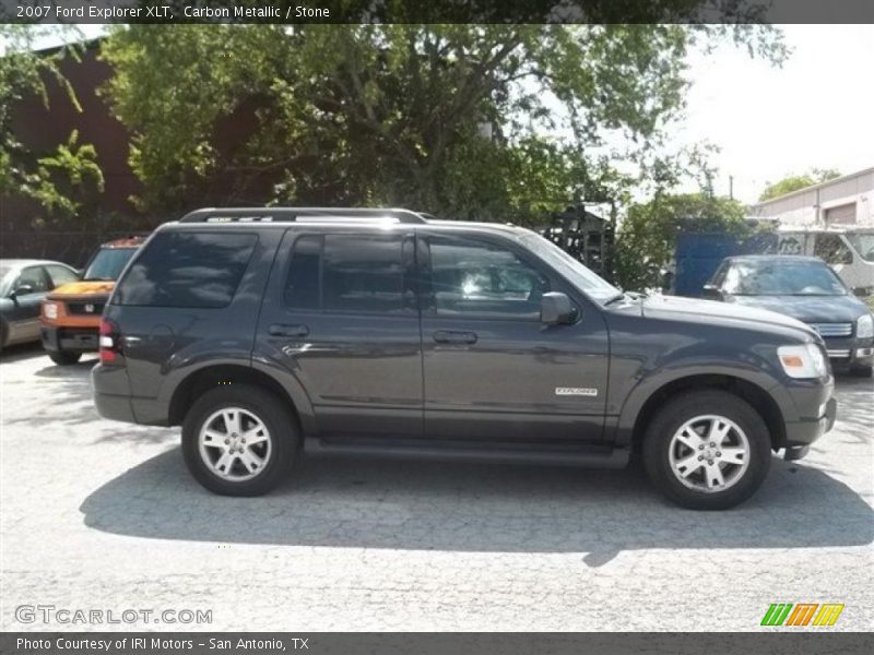 Carbon Metallic / Stone 2007 Ford Explorer XLT