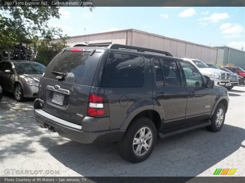 Carbon Metallic / Stone 2007 Ford Explorer XLT