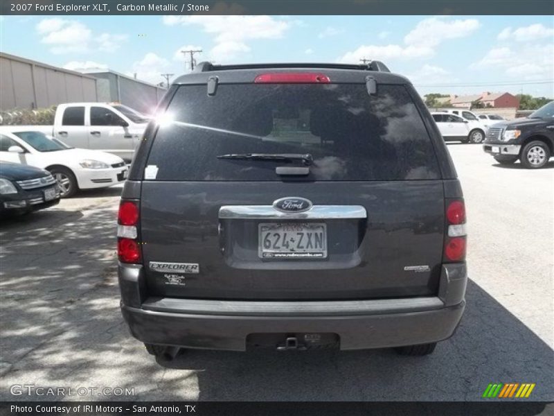 Carbon Metallic / Stone 2007 Ford Explorer XLT