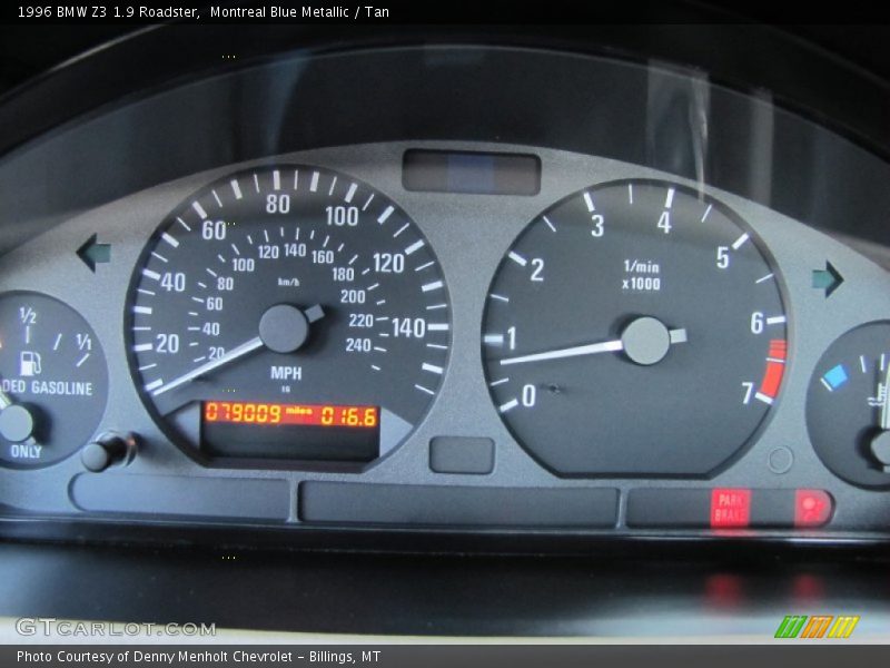  1996 Z3 1.9 Roadster 1.9 Roadster Gauges