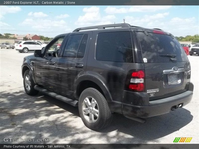 Carbon Metallic / Stone 2007 Ford Explorer XLT