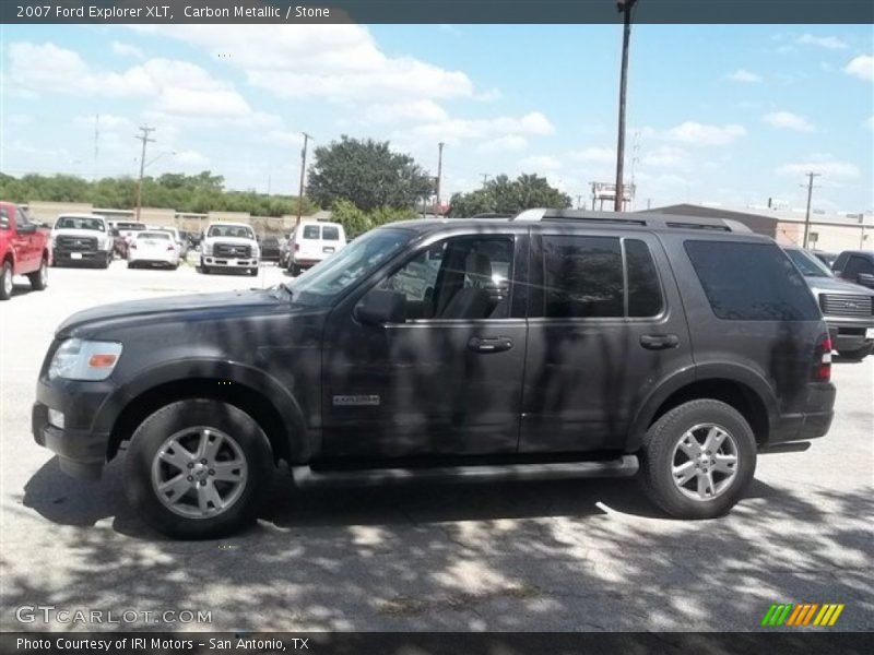 Carbon Metallic / Stone 2007 Ford Explorer XLT