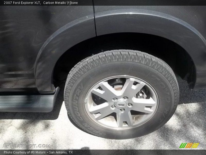 Carbon Metallic / Stone 2007 Ford Explorer XLT