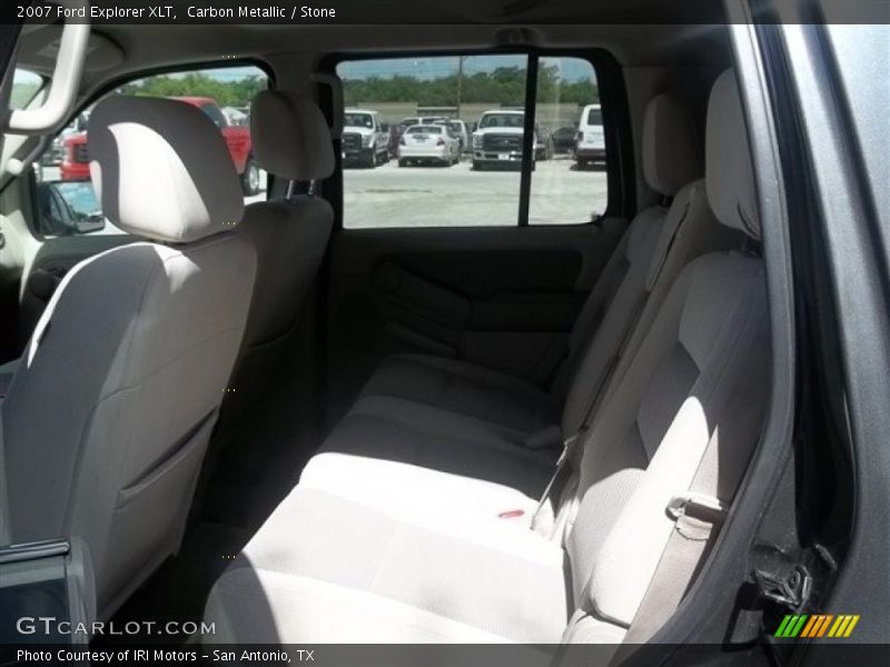 Carbon Metallic / Stone 2007 Ford Explorer XLT
