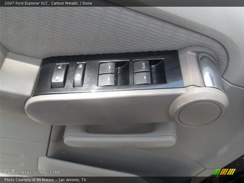 Carbon Metallic / Stone 2007 Ford Explorer XLT