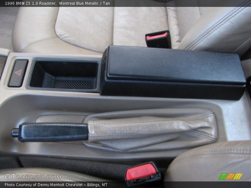 Montreal Blue Metallic / Tan 1996 BMW Z3 1.9 Roadster
