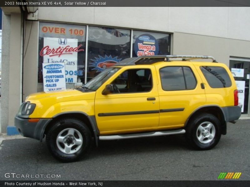 Solar Yellow / Charcoal 2003 Nissan Xterra XE V6 4x4
