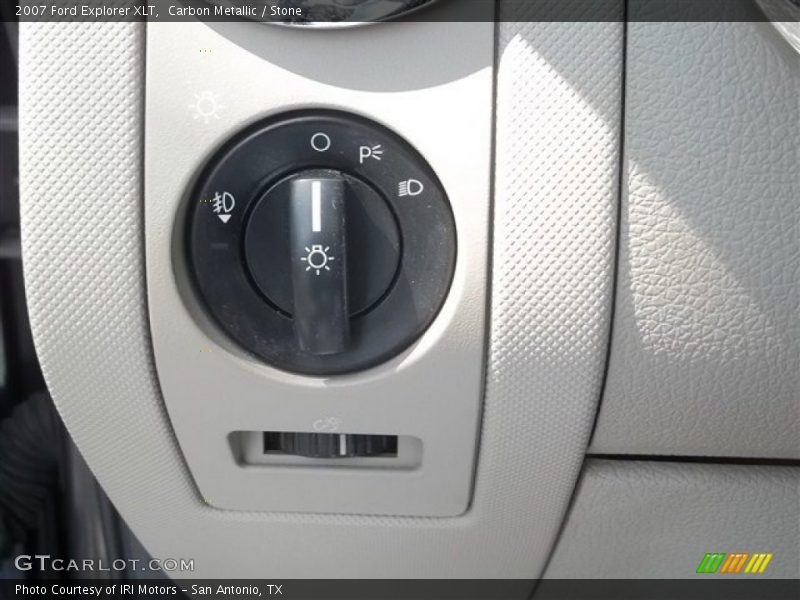 Carbon Metallic / Stone 2007 Ford Explorer XLT