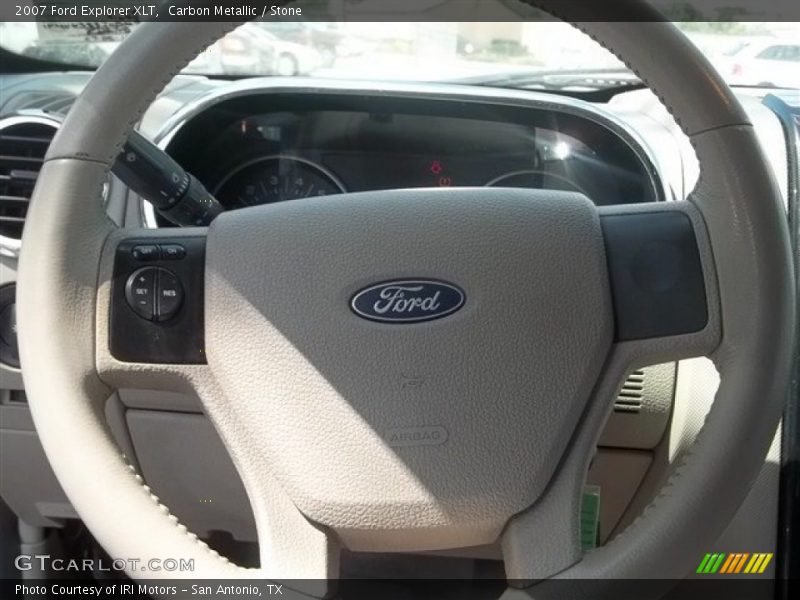 Carbon Metallic / Stone 2007 Ford Explorer XLT