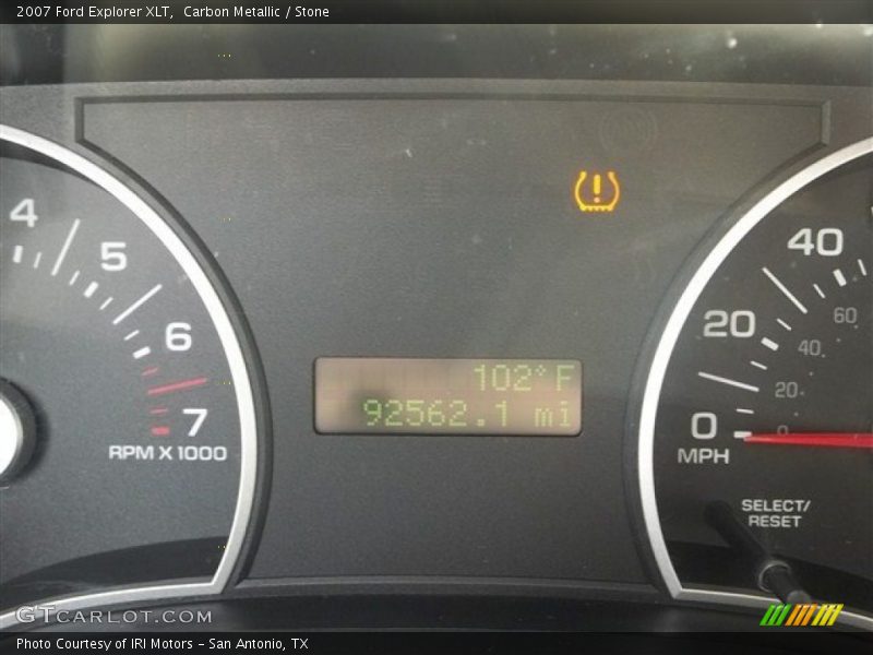 Carbon Metallic / Stone 2007 Ford Explorer XLT