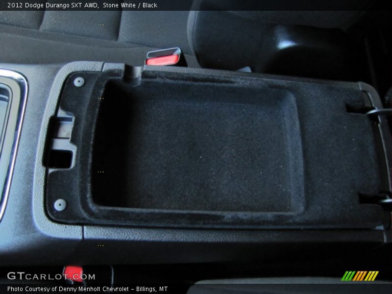 Stone White / Black 2012 Dodge Durango SXT AWD