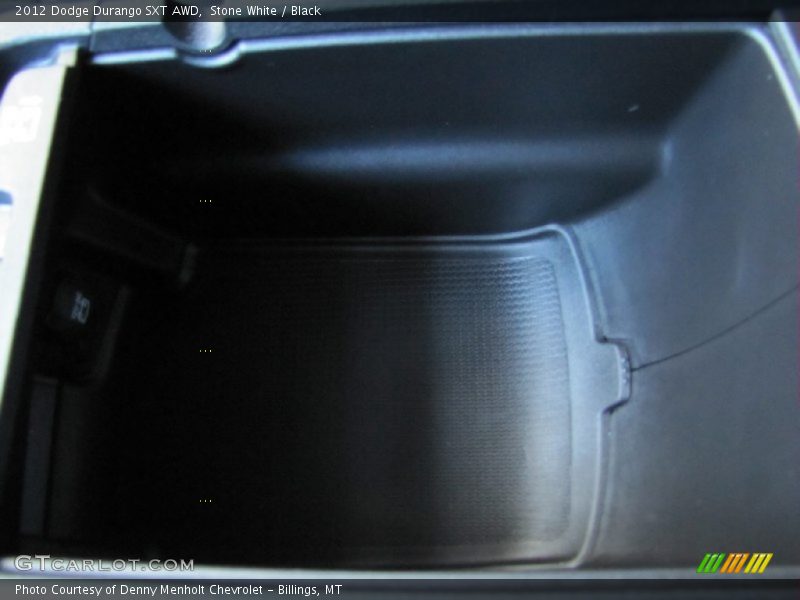 Stone White / Black 2012 Dodge Durango SXT AWD