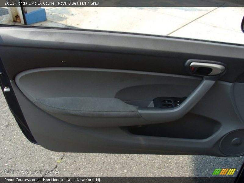 Royal Blue Pearl / Gray 2011 Honda Civic LX Coupe