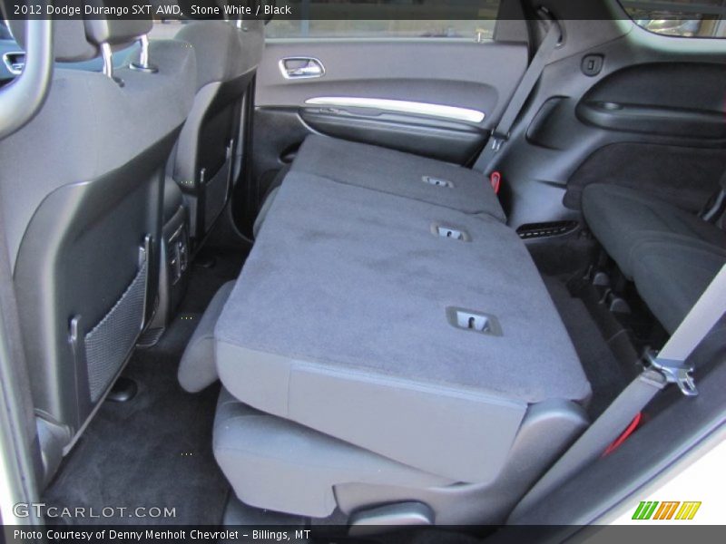 Stone White / Black 2012 Dodge Durango SXT AWD